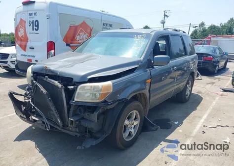 2008 Honda Pilot Ex-L from USA, damaged, VIN 5FNYF28788B009315